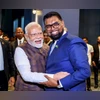 Modi, Narendra Modi, Mohamed Irfaan Ali, Irfaan Ali, Guyana President