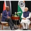 PM Modi holds bilateral talks with Trinidad and Tobago PM Keith Rowley