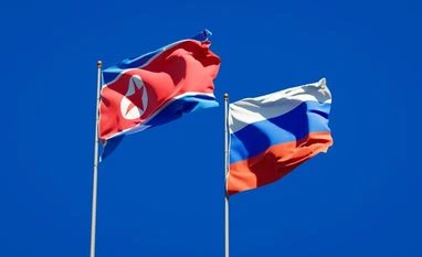 Russia starts direct commercial flights between Moscow and Pyongyang North Korea, Russia, North korea flag, Russia flag