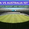 India vs Australia 1st Test pitch report