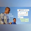 WhatsApp voice message transcript WhatsApp voice message transcript