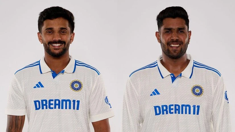 Nitish Reddy and Harshit Rana Nitish Reddy and Harshit Rana