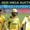 CSK full squad and players' salary