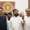 Eknath Shinde, Devendra Fadnavis, Ajit Pawar