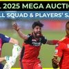 Gujarat Titans full squad for IPL 2025 mega auction