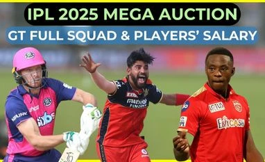 GT's most expensive player, full list of players bought in IPL 2025 auction Gujarat Titans full squad for IPL 2025 mega auction