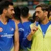 Deepak Chahar and MS Dhoni
