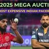 Arshdeep to Shami: Most expensive Indian fast bowlers in IPL 2025 auction