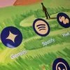 Gemini app and Spotify app