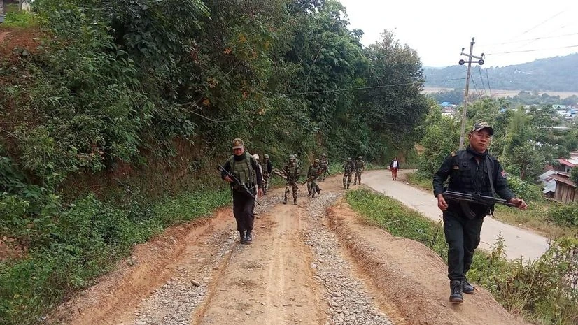 Manipur police search operation Manipur police search operation