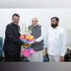Devendra Fadnavis, Amit Shah, Eknath Shinde Devendra Fadnavis, Amit Shah, Eknath Shinde