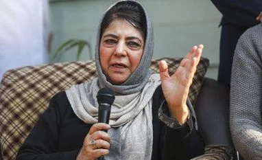 Mehbooba slams Assembly speaker for imposing a form of 'martial law' Mehbooba Mufti, Mehbooba, Mufti