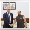 Italian Min Urso meets MoS Jitendra Singh, discusses bilateral cooperation Jitendra Singh, Adolfo Urso, India-Italy