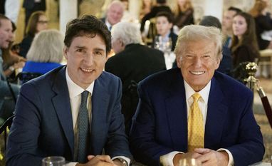 Donald Trump, Justin Trudeau Donald Trump, Justin Trudeau