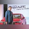 Honda Cars India President & CEO Takuya Tsumura at the launch of the 3rd Generation Honda Amaze, in New Delhi on Wednesday Honda Cars India President & CEO Takuya Tsumura at the launch of the 3rd Generation Honda Amaze, in New Delhi on Wednesday
