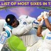 Most sixes for India in Test cricket history