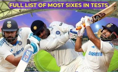 Sehwag to Rohit: Top 10 Indian players with most sixes in Test cricket Most sixes for India in Test cricket history