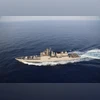 INS Teg, Talwar-class frigate, Indian Navy INS Teg, the fourth Talwar-class frigate constructed for the Indian Navy, at sea. Image credit: Wikimedia Commons (Author: Indian Navy)