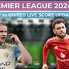 Manchester City vs Manchester United live score updates