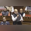 Amit Shah applauds SSB, credits for securing borders, combating Naxalism Amit Shah speaks in the house