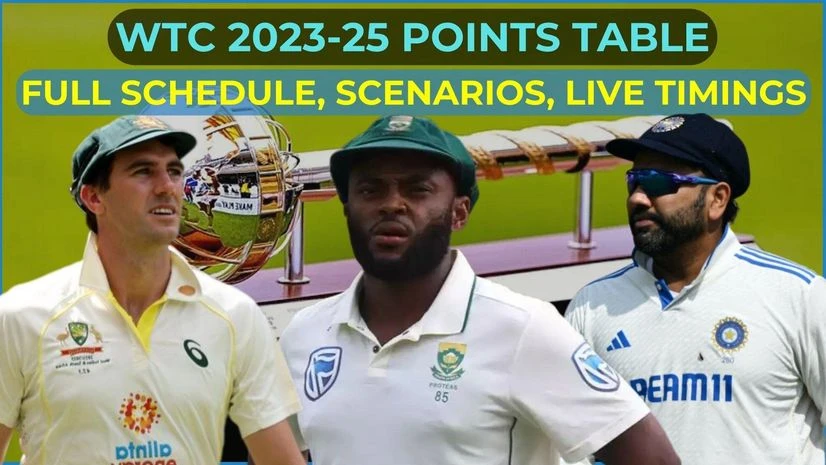 ICC World Test Championship 2023-25 qualification scenario and chances ICC World Test Championship 2023-25 qualification scenario and chances