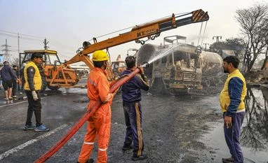 Death toll in Jaipur tanker truck collision rises to 14, confirms DCP Jaipur Fire, Truck Fire