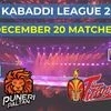 PKL 2024 December 20 matches