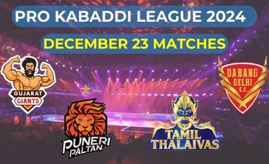 PKL 2024 December 23 matches PKL 2024 December 23 matches