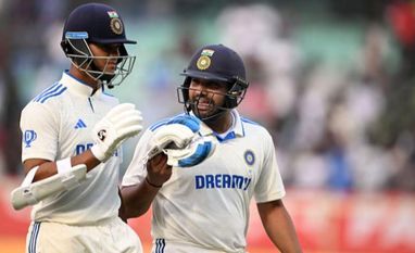 Rohit Sharma and Yashasvi Jaiswal Rohit Sharma and Yashasvi Jaiswal