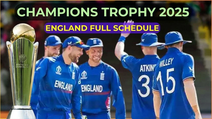 Champions Trophy 2025 England Schedule, live telecast and live streaming details Champions Trophy 2025 England Schedule, live telecast and live streaming details
