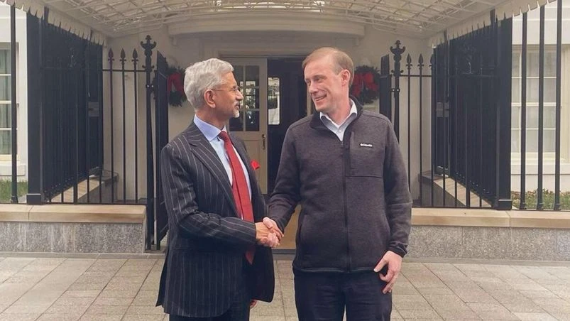 jake sullivan with EAM Jaishankar jake sullivan with EAM Jaishankar