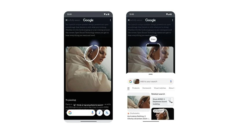 Circle to Search on Nothing Phone 2 Circle to Search on Nothing Phone 2