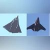 China sixth-generation stealth jets On December 26, 2024, two distinct Chinese stealth aircraft designs surfaced, with the larger design (left) identified as likely originating from Chengdu Aircraft Corporation and the smaller one from Shenyang Aircraft Corporation. Image credit: X