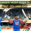 Year in review: Top 10 highest six-hitters in Tests, ODIs, T20Is in 2024