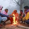 bonfire, winter, cold winter, Delhi Winter
