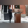 Canada's Prime Minister Justin Trudeau at press conference where he announced his intention to step down as Liberal Party leader, from his Rideau Cottage residence in Ottawa, Ontario, Canada, January 6, 2025 Canada's Prime Minister Justin Trudeau at press conference where he announced his intention to step down as Liberal Party leader, from his Rideau Cottage residence in Ottawa, Ontario, Canada, January 6, 2025 | Photo by Patrick Doyle on Reuters