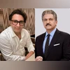 Adar Poonawalla, Anand Mahindra Adar Poonawalla, Anand Mahindra