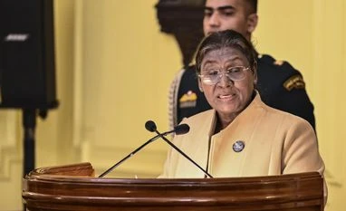 R-Day: Murmu, Indonesian counterpart arrive at Kartavya Path in buggy Droupadi Murmu, Murmu, President