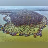 Around 35 mn take dip in Maha Kumbh on 1st 'Amrit Snan' on Makar Sankranti Maha Kumbh Mela, Maha Kumbh
