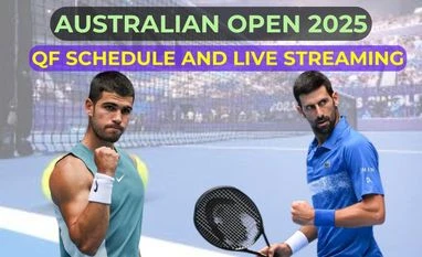 Australian Open 2025 men's singles QFs schedule, live match time, streaming AUS Open QF