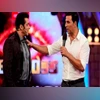 Salman Khan and Akshay Kumar at Bigg Boss