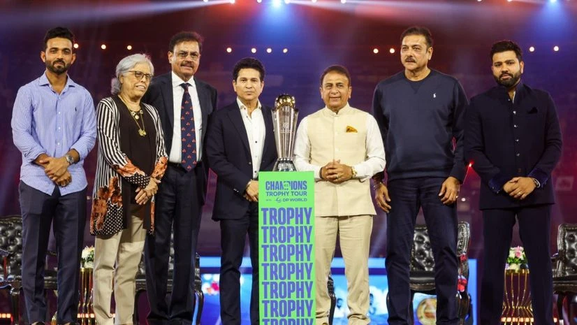 ICC Champions Trophy 2025 trophy tour ICC Champions Trophy 2025 trophy tour