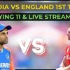 India vs England 1st T20