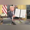Donald Trump signs a flurry of executive orders on issues ranging from criminal pardons to immigration in his first act as the 47th US president Donald Trump signs a flurry of executive orders on issues ranging from criminal pardons to immigration in his first act as the 47th US president