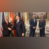 S Jaishankar, Minister of External Affairs of India, meets Marco Rubio, United States Secretary of State (Left), and Mike Waltz, White House national security adviser, in Washington, D.C., US. Image Credit: @DrSJaishankar (X)