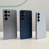 (L-R) Samsung Galaxy S25 Ultra, Samsung Galaxy S25 Plus, and Samsung Galaxy S25