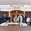 JP Nadda The agreement was formalised at a ceremony in New Delhi on Thursday, attended by Union Health Minister JP Nadda, UK Secretary of State for Health and Social Care Wes Streeting, and UK High Commissioner to India Lindy Cameron.