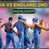 India vs England 2nd T20 full scorecard