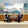 India's Foreign Secretary Vikram Misri speaks with Chinese Foreign Minister Wang Yi on Monday in Beijing
