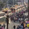 Weekend rush at Maha Kumbh again, traffic increases at MP-UP border